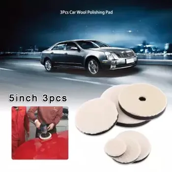 Durable And Practical 3Pcs 5 Inch Wool Sponge Polishing Buffing Waxing Pad For Car Polisher Buffer
Durable And Practical 3Pcs 5 Inch Wool Sponge Polishing Buffing Waxing Pad For Car Polisher Buffer