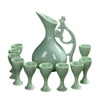 Japanese-style ancient wind ceramic wine with wine sub-wine liquor cider spirited yellow wine small wine glass creative wine
Japanese-style ancient wind ceramic wine with wine sub-wine liquor cider spirited yellow wine small wine glass creative wine