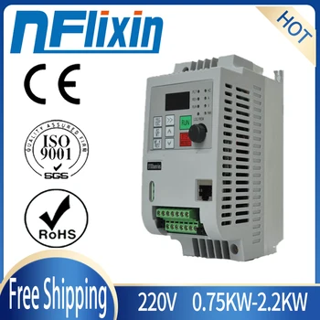 Clearance sale!VFD Mini 1.5kw 2.2kw 220V 1 Phase input VFD 3 Phase Output Frequency Inverter For water pump
Clearance sale!VFD Mini 1.5kw 2.2kw 220V 1 Phase input VFD 3 Phase Output Frequency Inverter For water pump