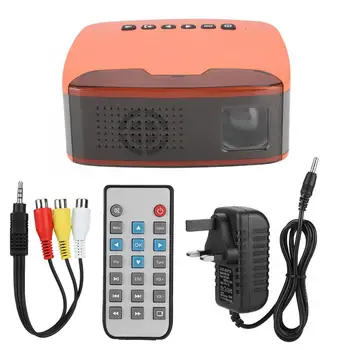 MY20 Mini 1080P HD Projector Portable Home Cinema Beamer AV/HDMI/USB/TF Orange 110-240V HD Projector
MY20 Mini 1080P HD Projector Portable Home Cinema Beamer AV/HDMI/USB/TF Orange 110-240V HD Projector