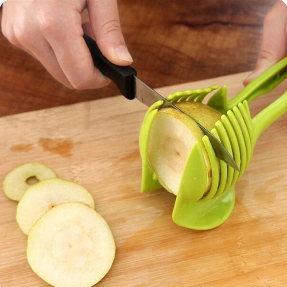 Plastic Potato Slicer Tomato Cutter Tool Shredders Lemon Cutting Holder Cooking Tools Kitchen Accessories 4
Plastic Potato Slicer Tomato Cutter Tool Shredders Lemon Cutting Holder Cooking Tools Kitchen Accessories 4