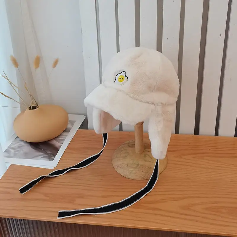 Waliicorners Fur Caps Women Bomber Hats Cute Cartoon Winter Hat Russian Female Thicker Warm Solid Soft Windproof Ear Flap Ushanka Hat 6 Hf42fcbf3eaa74b48bc7eebe87276ec22e