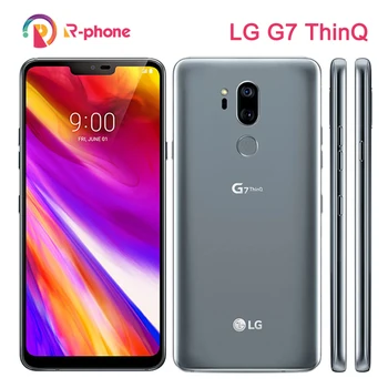 

Original LG G7 ThinQ G710N G710VM G710PM 64GB 128GB ROM LTE Unlocked Mobile Snapdragon 845 6.1" 16MP Refurbished Cellphone