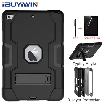 Heavy Duty Armour Shockproof Silicone Cover for iPad Mini 5 4 7.9" Tablet Funda Capa Case for Kids+Screen Film+Pen 
Heavy Duty Armour Shockproof Silicone Cover for iPad Mini 5 4 7.9" Tablet Funda Capa Case for Kids+Screen Film+Pen