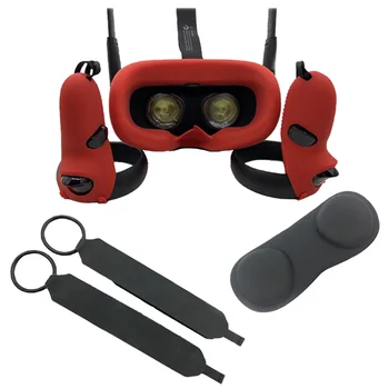 6in1 Kit Touch Controller Grip Skin& Eye Face Pad& Knucle Strap& Eyeglass Dustproof Lens Cover for Oculus Quest VR Accessories
6in1 Kit Touch Controller Grip Skin& Eye Face Pad& Knucle Strap& Eyeglass Dustproof Lens Cover for Oculus Quest VR Accessories