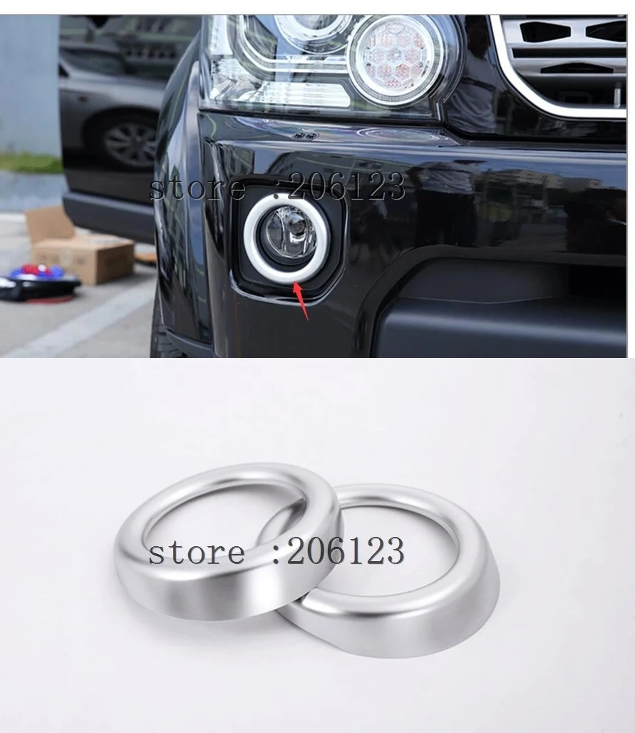 Car Front Fog Lights Lamp Frame Ring Cover Trim For Land Rover Discovery 4 2014-2016
Car Front Fog Lights Lamp Frame Ring Cover Trim For Land Rover Discovery 4 2014-2016