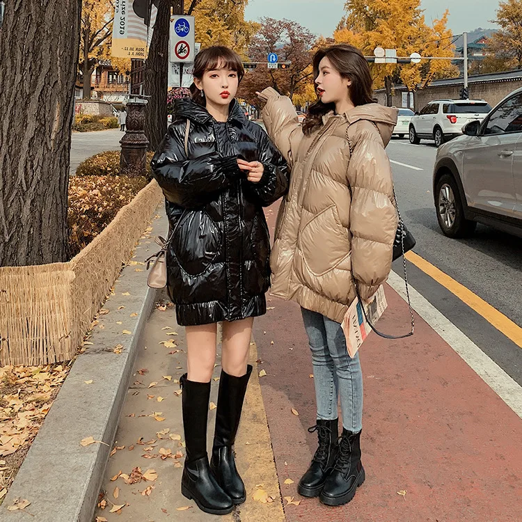 Photo Shoot Mid-length Two-color Bread down Jacket Cotton-padded Clothes 2019 New Style Fashionable Waist Hugging Women's Hooded
Photo Shoot Mid-length Two-color Bread down Jacket Cotton-padded Clothes 2019 New Style Fashionable Waist Hugging Women's Hooded