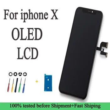 Original refurbish OLED Lcd For iPhone X Display Wholesale Price No Dead Pixel For iPhone X XR XS Screen 100% Test Good 3D Touch
Original refurbish OLED Lcd For iPhone X Display Wholesale Price No Dead Pixel For iPhone X XR XS Screen 100% Test Good 3D Touch