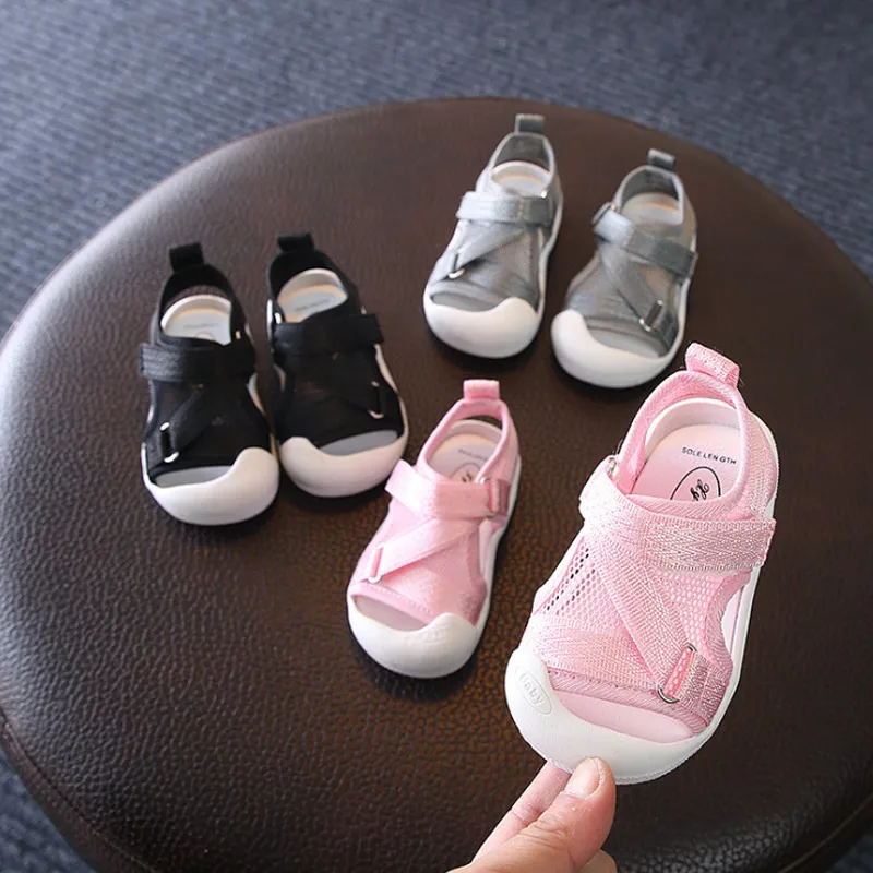 High Quality Summer Kids Shoes Brand Closed Toe Toddler Boys Girls Breathable mesh Sport Sandals Baby Boys Sandals
High Quality Summer Kids Shoes Brand Closed Toe Toddler Boys Girls Breathable mesh Sport Sandals Baby Boys Sandals