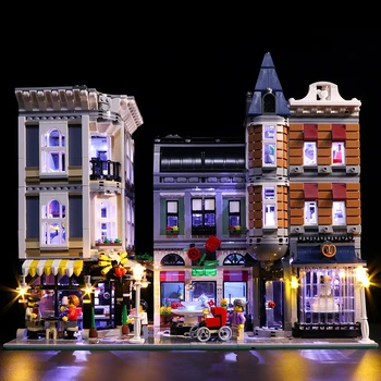 Remote control Led Light Set For 10255 Assembly Square Building Blocks Creator City Street Toys (light with Battery box
Remote control Led Light Set For 10255 Assembly Square Building Blocks Creator City Street Toys (light with Battery box
