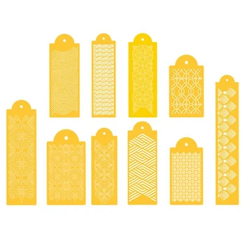 Cake Stencil Plastic Lace Cake Boder Stencils Template DIY Drawing Mold Cake Decorating Tool Bakeware Coffee Powder Sieve Mold
Cake Stencil Plastic Lace Cake Boder Stencils Template DIY Drawing Mold Cake Decorating Tool Bakeware Coffee Powder Sieve Mold