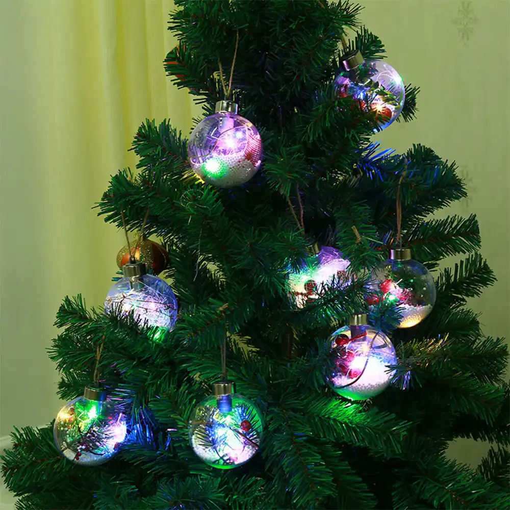 2020 christmas star led light christmas tree ornament light lamp