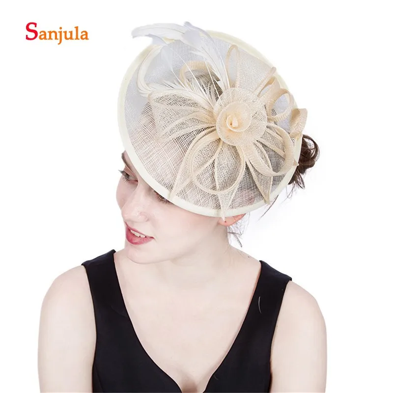 Ivory Round Linen Hyperbole Hats for Bridal Color Mixture Special Hats for Women Party Headwear tocados de madrina H370
Ivory Round Linen Hyperbole Hats for Bridal Color Mixture Special Hats for Women Party Headwear tocados de madrina H370
