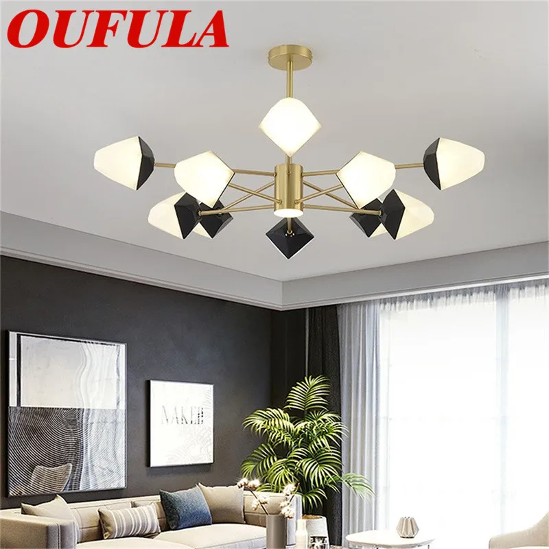 OUTELA Modern Chandeliers Pendant Brass Light Contemporary Home Creative Decoration Suitable Fo Living Room Dining Room Bedroom
OUTELA Modern Chandeliers Pendant Brass Light Contemporary Home Creative Decoration Suitable Fo Living Room Dining Room Bedroom