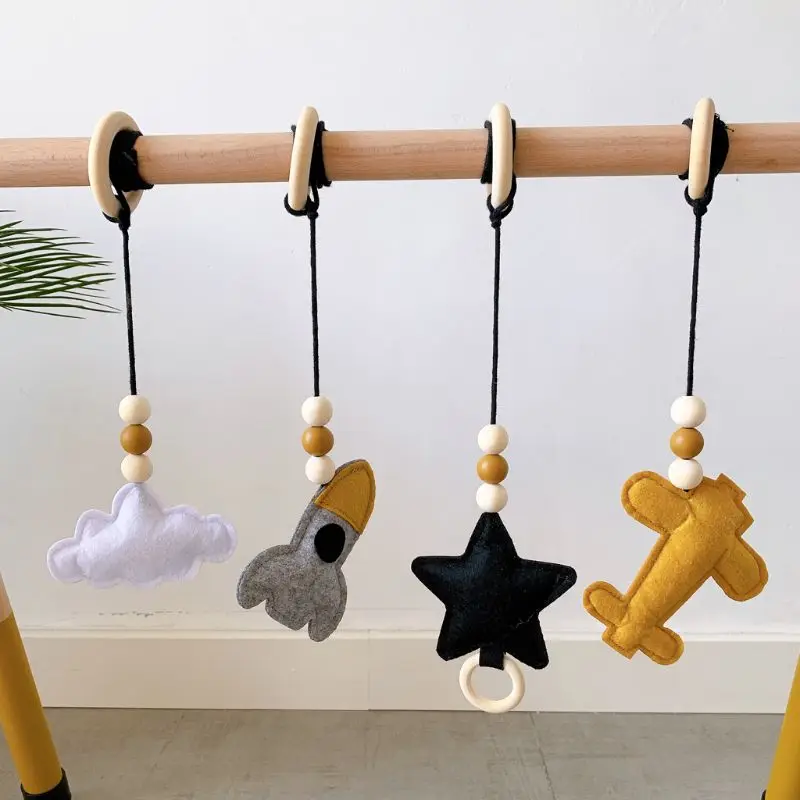 4Pcs/set Solid Wood Fitness Rack Pendant Children Room Decoration Baby Gym Toy Hanging Ornaments
4Pcs/set Solid Wood Fitness Rack Pendant Children Room Decoration Baby Gym Toy Hanging Ornaments