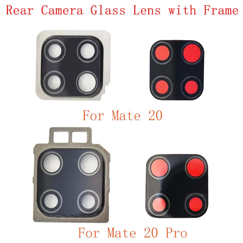 Rear Back Camera Lens Glass with Frame Holder Rear Housing Cover For Huawei Mate 20 Mate 20 Pro Replacement Parts
Rear Back Camera Lens Glass with Frame Holder Rear Housing Cover For Huawei Mate 20 Mate 20 Pro Replacement Parts