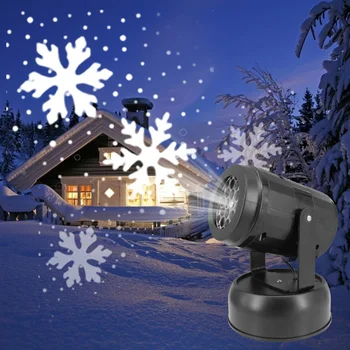 Outdoor LED Snowflake Pattern Light Laser Projector Lamp USB Move Snow Christmas Rotating Projection Light for Halloween Party
Outdoor LED Snowflake Pattern Light Laser Projector Lamp USB Move Snow Christmas Rotating Projection Light for Halloween Party