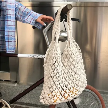 Ins 2020 New Women's Hand Woven Beach Bags Summer Woven Bag Korean Minority Design Light Portable Shopping Shoulder Bag Hot Sac
Ins 2020 New Women's Hand Woven Beach Bags Summer Woven Bag Korean Minority Design Light Portable Shopping Shoulder Bag Hot Sac