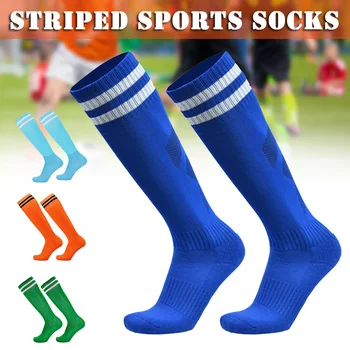 Unisex Knee High Double Stripes Athletic Soccer Football Tube Socks Non-Slip for Adults&Children H9
Unisex Knee High Double Stripes Athletic Soccer Football Tube Socks Non-Slip for Adults&Children H9