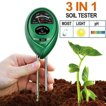 3 In 1 Plant Flowers Soil PH Tester Moisture Measuring Humidity Light Meter Hydroponics Analyzer Detector Hygrometer For Garden
3 In 1 Plant Flowers Soil PH Tester Moisture Measuring Humidity Light Meter Hydroponics Analyzer Detector Hygrometer For Garden