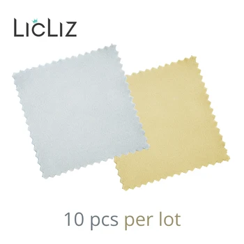 LicLiz 10 pcs per Lot Silver Polish Cloth for Women Blue Grey & Yellow Color Square 8*8mm Earring Ring Necklace Bracelet Jewelry
LicLiz 10 pcs per Lot Silver Polish Cloth for Women Blue Grey & Yellow Color Square 8*8mm Earring Ring Necklace Bracelet Jewelry
