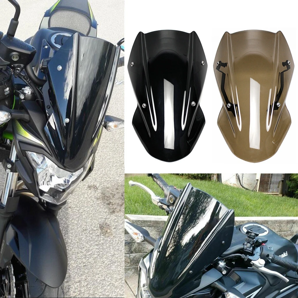 Motorcycle Wind Deflectors +bracket For Kawasaki Z650 Z-650 2017- 2019 Motorcycle Wind Deflectors +bracket For Kawasaki Z650 Z-650 2017- 2019