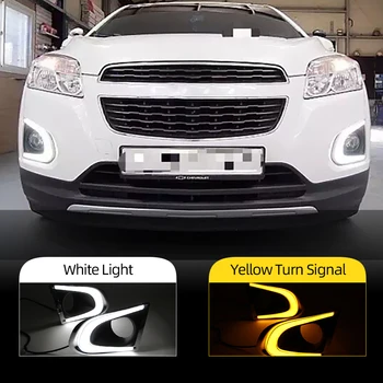 CSCSNL 2Pcs Led Daytime Running Light for Chevrolet Chevy TRAX 2014 2015 2016 DRL with turn signal light fog lamp cover
CSCSNL 2Pcs Led Daytime Running Light for Chevrolet Chevy TRAX 2014 2015 2016 DRL with turn signal light fog lamp cover