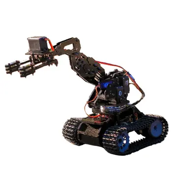 App Control With Robot Arm Programmable Automatic Obstacle Avoidance Open Source Code Tracked Vehicle Robot
App Control With Robot Arm Programmable Automatic Obstacle Avoidance Open Source Code Tracked Vehicle Robot