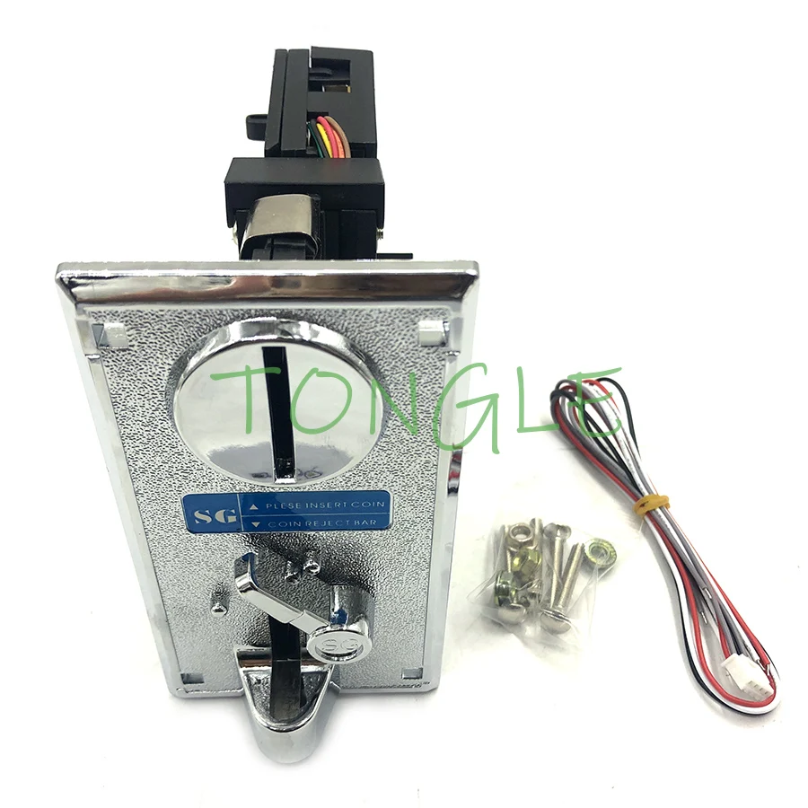 Plastic Panel Advanced Front Entry CPU Coin Selector Acceptor For Vending Machines Arcade | Спорт и развлечения