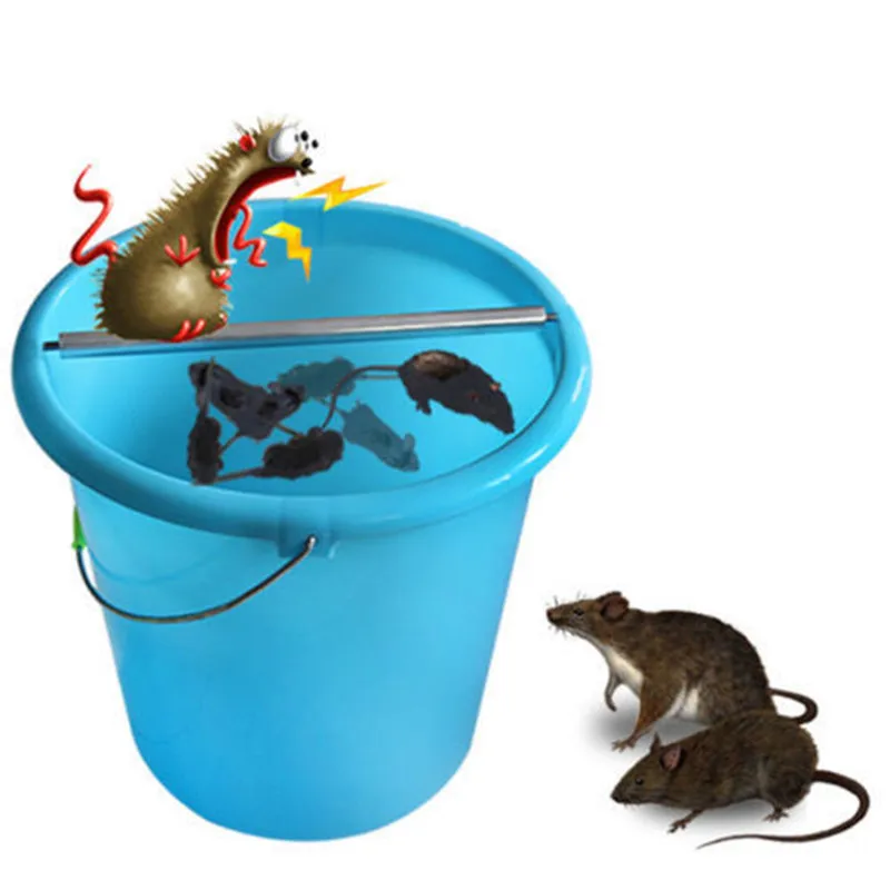 New Mice Trap Log Roll Into bucket Rolling Mouse Rats Stick Rodent Trap Mousetrap Rails Stainless Steel Size 25x300x340mm
New Mice Trap Log Roll Into bucket Rolling Mouse Rats Stick Rodent Trap Mousetrap Rails Stainless Steel Size 25x300x340mm