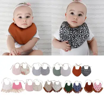 1 pcs Baby Double-Sided Printing Tassel Saliva Towel Bandana Triangle Bibs Head Scarf
1 pcs Baby Double-Sided Printing Tassel Saliva Towel Bandana Triangle Bibs Head Scarf