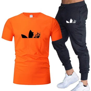 Summer sports suit short-sleeved sweatshirt casual trousers running clothes clothes sports jogging training fitness jogging new
Summer sports suit short-sleeved sweatshirt casual trousers running clothes clothes sports jogging training fitness jogging new