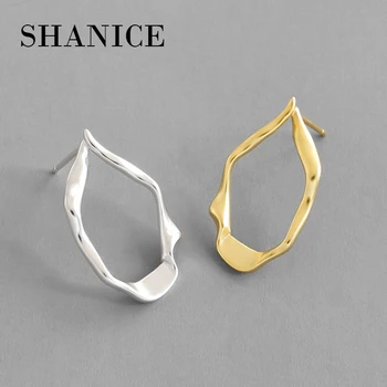 SHANICE 100% 925 Sterling Silver Stud Earrings Wild Irregular Convex Surface Geometric Party Wedding Gift Earring Silver Gift
SHANICE 100% 925 Sterling Silver Stud Earrings Wild Irregular Convex Surface Geometric Party Wedding Gift Earring Silver Gift