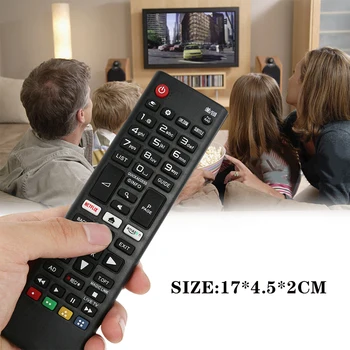 For Akb75095308 Smart TV Remote Control Replacement For LG HD Smart TV Plastic ABS Button Transmission Distance 12m
For Akb75095308 Smart TV Remote Control Replacement For LG HD Smart TV Plastic ABS Button Transmission Distance 12m