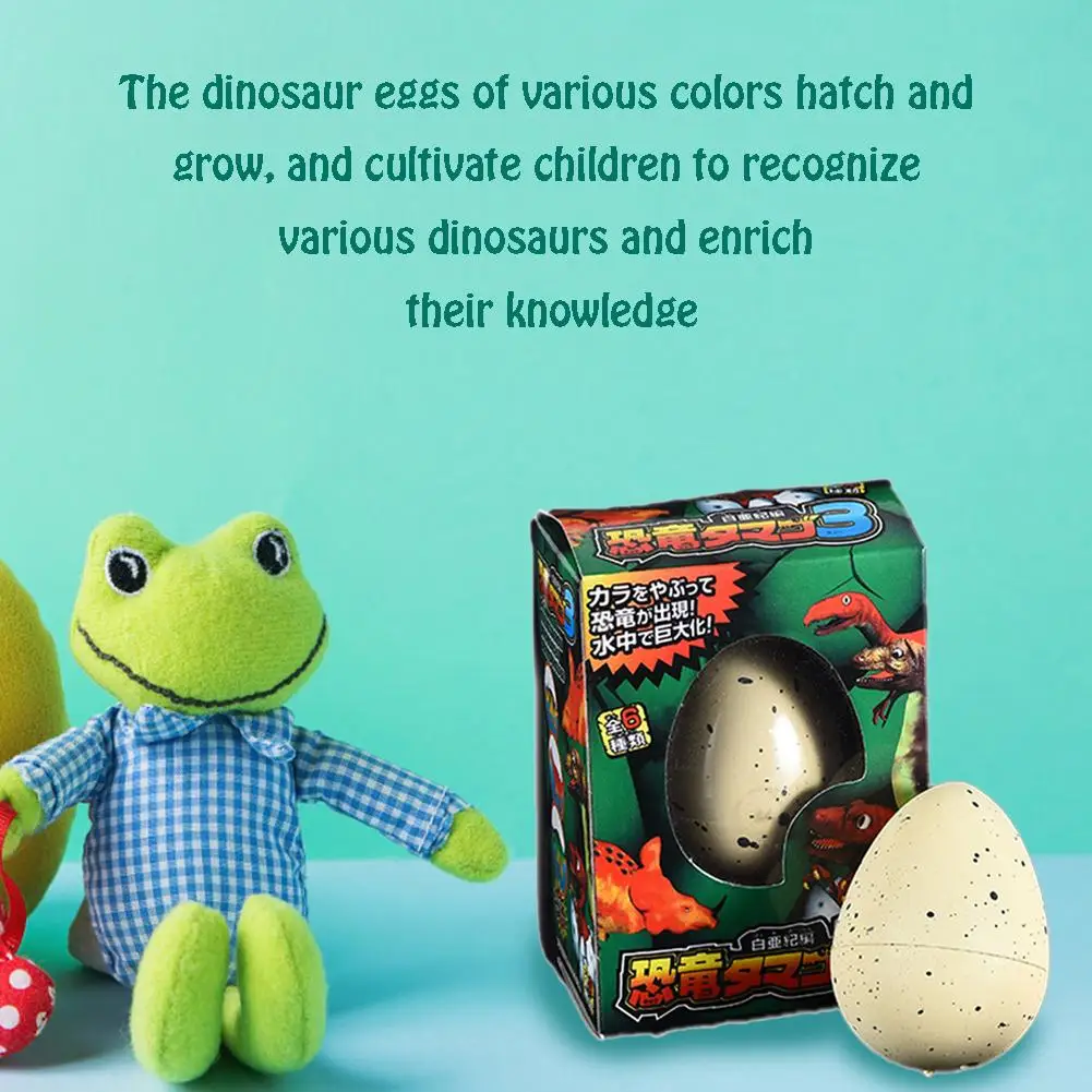 Fun Kids Large Hatching Dinosaur Egg Toy Pocket Money Gift Novelty Kids Childs