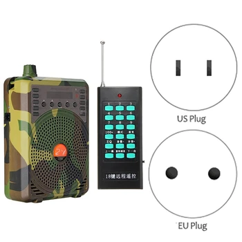 Hunting Decoy Calls Electronic Bird Caller Camouflage Electric Hunting Speaker MP3 Remote Controller Kit
Hunting Decoy Calls Electronic Bird Caller Camouflage Electric Hunting Speaker MP3 Remote Controller Kit