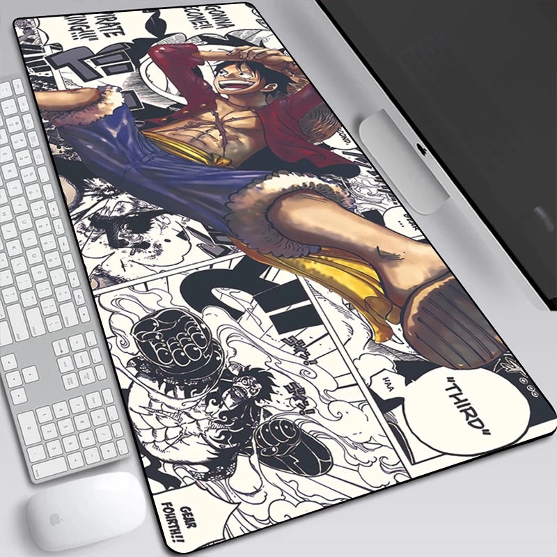 Keyboard One Piece Mouse Pad Gaming Mouse Anime XXL Mouse Pad Pad Large Cartoon Mat Table Mat PC Mousepads with Lock Edge
Keyboard One Piece Mouse Pad Gaming Mouse Anime XXL Mouse Pad Pad Large Cartoon Mat Table Mat PC Mousepads with Lock Edge