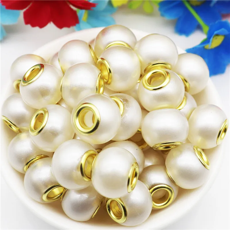 10pcs Round Pearl Large Hole European Crystal Spacer Glass Beads Fit Pandora Bracelet Bangle For DIY Jewelry Making Accessories
10pcs Round Pearl Large Hole European Crystal Spacer Glass Beads Fit Pandora Bracelet Bangle For DIY Jewelry Making Accessories