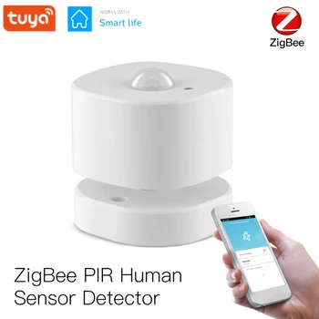 Tuya/Smartlife ZigBee Human Sensor Detector PIR Motion Sensor For Smart Home Security Via App Control Smart Body Movement Sensor
Tuya/Smartlife ZigBee Human Sensor Detector PIR Motion Sensor For Smart Home Security Via App Control Smart Body Movement Sensor