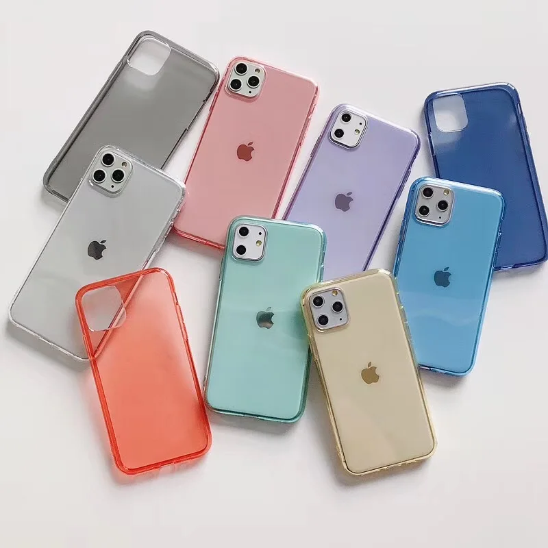 Thin Slim 360 TPU Shockproof For Iphone 11 case Soft Silicone For IPhone X XS 11Pro Max XR 6 6S 7 8 Plus Mobile Phone Bag Cover
Thin Slim 360 TPU Shockproof For Iphone 11 case Soft Silicone For IPhone X XS 11Pro Max XR 6 6S 7 8 Plus Mobile Phone Bag Cover