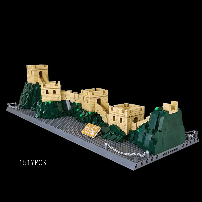 World famous Historical Architecture Great Wall of China building block assemble model bricks educational toy for gift
World famous Historical Architecture Great Wall of China building block assemble model bricks educational toy for gift