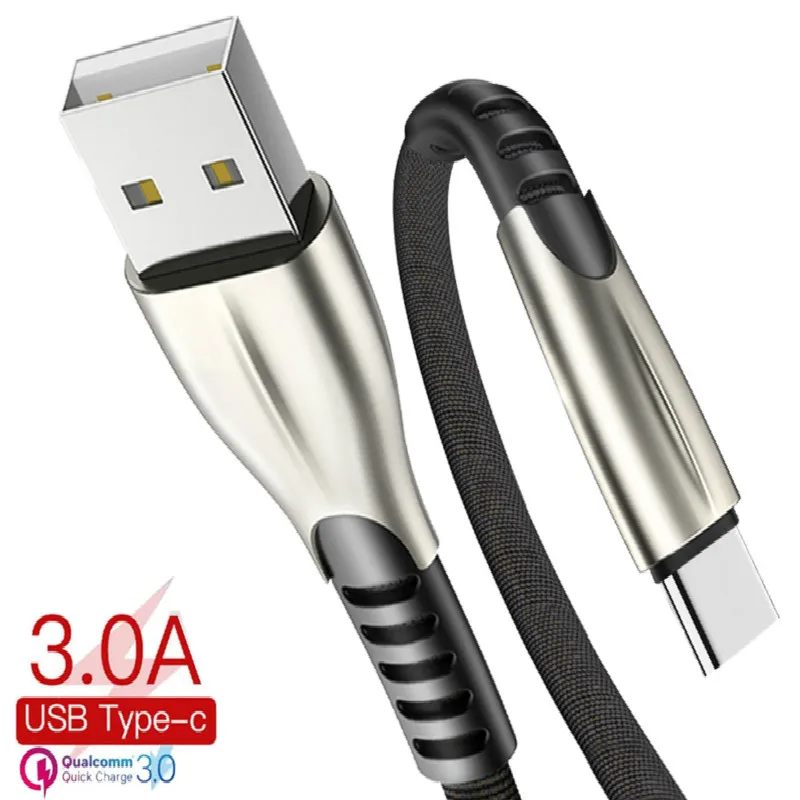 Quick Charge USB Type C Cable for xiaomi redmi note USB-C Mobile Phone Fast Charging Type-C Cable for Samsung Galaxy S9 S8 Plus
Quick Charge USB Type C Cable for xiaomi redmi note USB-C Mobile Phone Fast Charging Type-C Cable for Samsung Galaxy S9 S8 Plus
