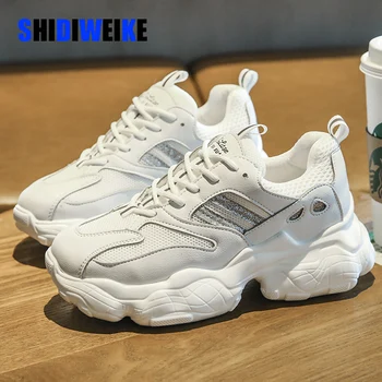 Chunky Sneakers Women 2020 Fashion Platform Shoes Basket Femme Vulcanize Shoes Womens Casual Krassovki Female Trainers Dad Shoes
Chunky Sneakers Women 2020 Fashion Platform Shoes Basket Femme Vulcanize Shoes Womens Casual Krassovki Female Trainers Dad Shoes