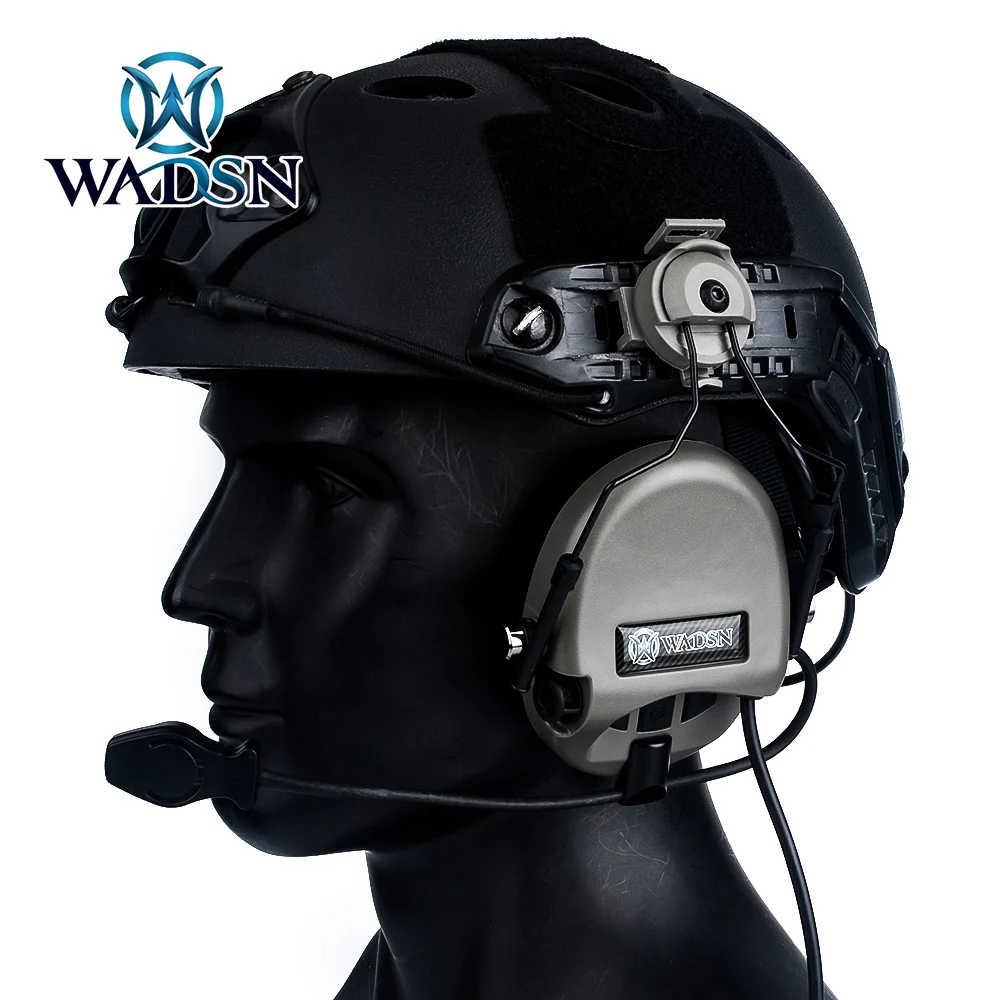 Wadsn Sordin Tactical Headsets Communication Shooting Helmet Headphones with Rail Adapter Hunting Military Standard Earphones
Wadsn Sordin Tactical Headsets Communication Shooting Helmet Headphones with Rail Adapter Hunting Military Standard Earphones