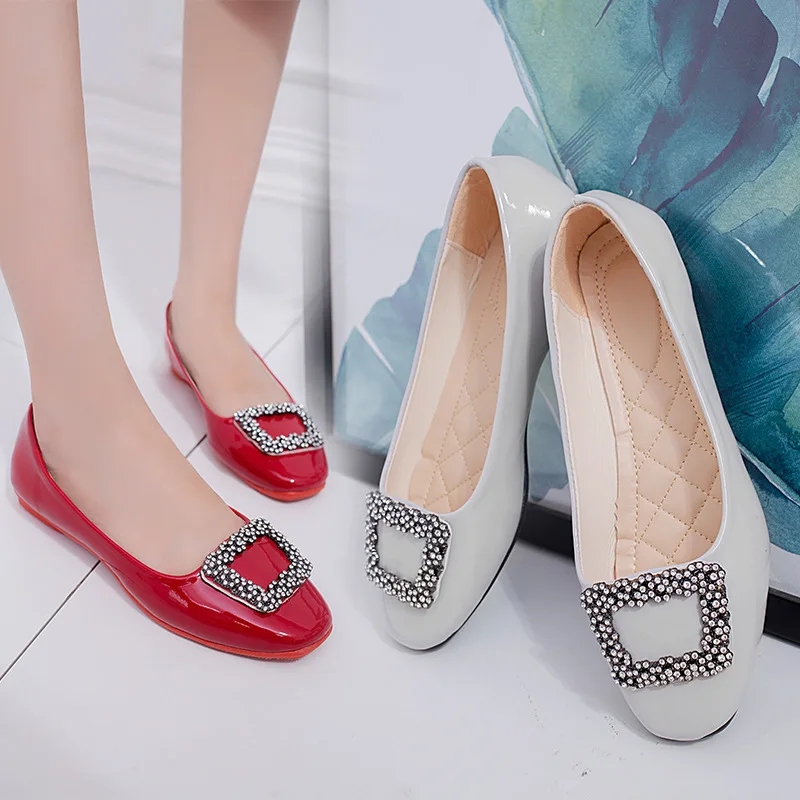 WOMEN'S Flat-heeled Shoes ~~~ Korean-style 2017 Spring And Autumn ~~~ New Style ~~~ Square Buckle Square Head Flat ~~~ Shoes Wom
WOMEN'S Flat-heeled Shoes ~~~ Korean-style 2017 Spring And Autumn ~~~ New Style ~~~ Square Buckle Square Head Flat ~~~ Shoes Wom