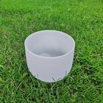 Perfect Pitch D Note Sacral Chakra Frosted Quartz Crystal Singing Bowl 10 inch with Free mallet and O-ring
Perfect Pitch D Note Sacral Chakra Frosted Quartz Crystal Singing Bowl 10 inch with Free mallet and O-ring