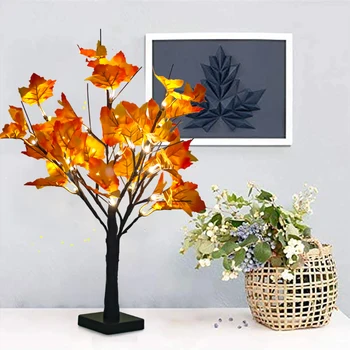 24inch 24 led Fall Maple Tree Lighted Tabletop Tree Decorative Fall Thanksgiving Home Wedding Party
24inch 24 led Fall Maple Tree Lighted Tabletop Tree Decorative Fall Thanksgiving Home Wedding Party