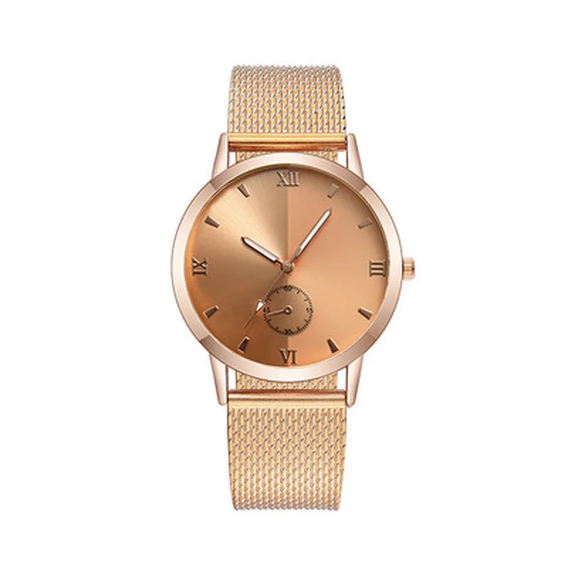Женские часы розовое золото Montre Femme 2020 женские ультратонкие модные с сетчатым
