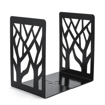 Tree Shadow Shaped Book Storage Holder Black Metal Non-Slip Bookend Bracket Heavy Book Stand Home Office Storage Shelf 2PCs/Pair
Tree Shadow Shaped Book Storage Holder Black Metal Non-Slip Bookend Bracket Heavy Book Stand Home Office Storage Shelf 2PCs/Pair