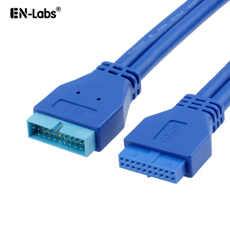 USB 3.0 Motherboard 20 Pin Header Extension Adapter Cable, USB Double Connector Female to Female Extender,20pin USB3 Cable 50CM
USB 3.0 Motherboard 20 Pin Header Extension Adapter Cable, USB Double Connector Female to Female Extender,20pin USB3 Cable 50CM